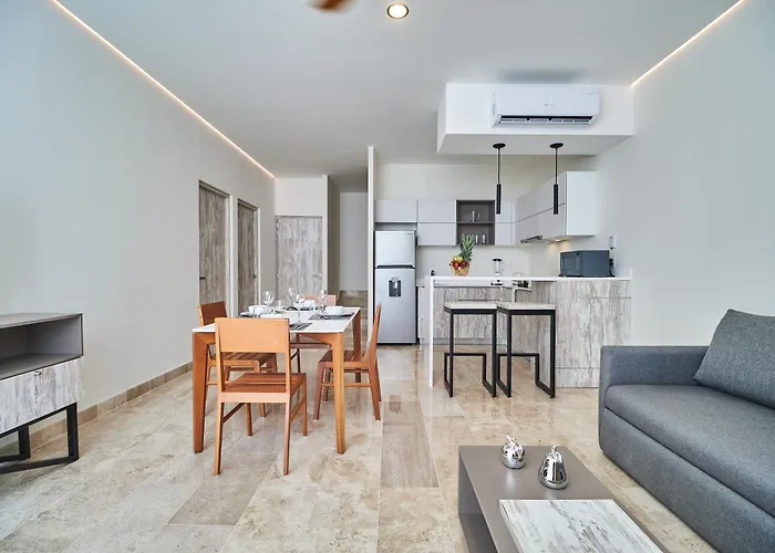 Luxury 2 Story Penthouse With Private Pool, Gym & Rooftop Tulum