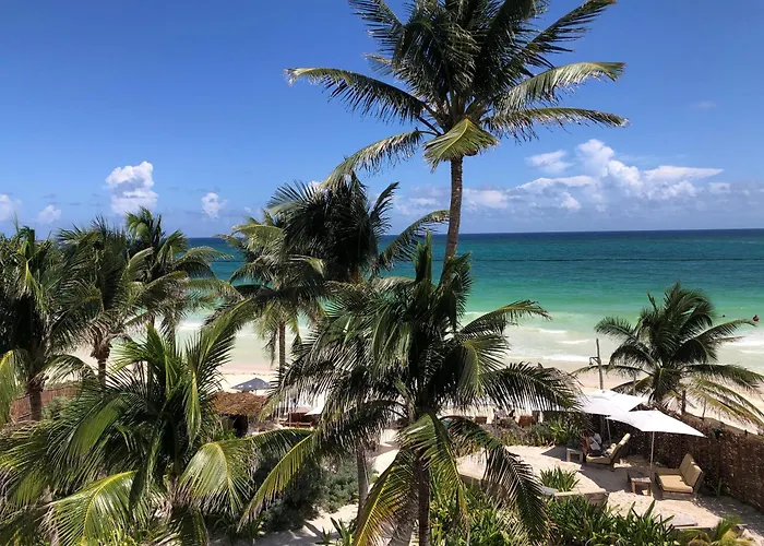Luxury 2 Story Penthouse With Private Pool, Gym & Rooftop Apartamento Tulum
