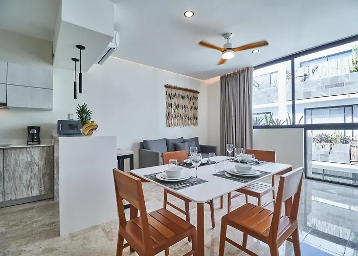 Luxury 2 Story Penthouse With Private Pool, Gym & Rooftop Tulum